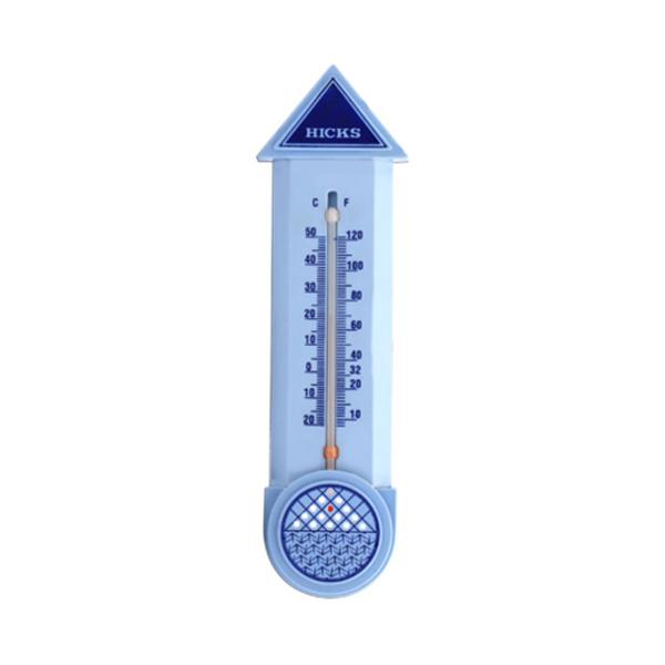Hicks Hut Shape Wall Type Room Thermometer (L) - Health Monitors And Equipment