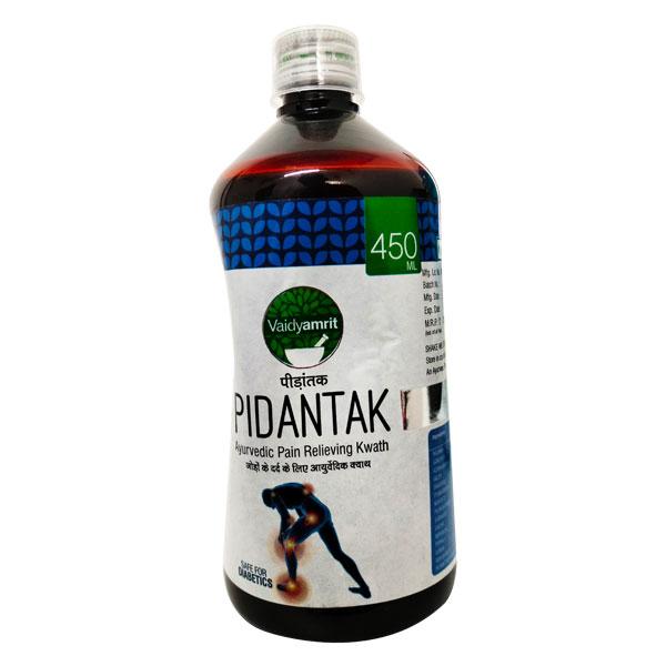 Vaidyamrit Pidantak Kwath Syrup 450 ml - Pain Relief (Ayush)