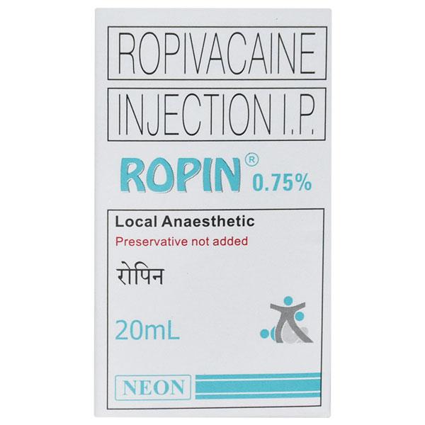 ROPIN 0.75% INJECTION 20ML - Anaesthesia - Local-Ana