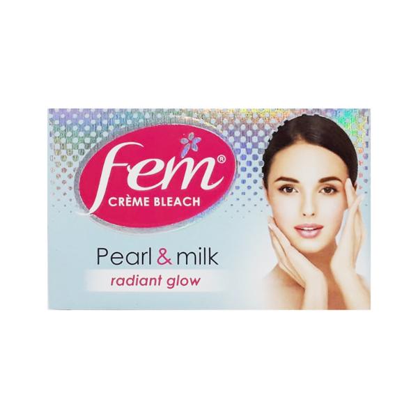 Netmeds | Fem Creme Bleach - Pearl & Milk 8 gm