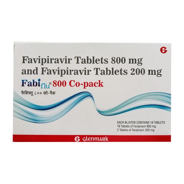 FABIFLU 800 CO PACK Tablet 18's - Viral infections-Ant