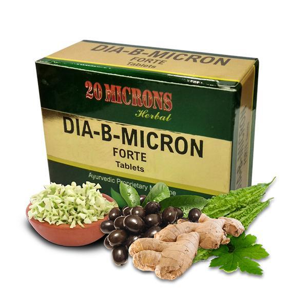 Netmeds | 20 Microns Herbal Dia-B-Micron Forte Tablet 30's