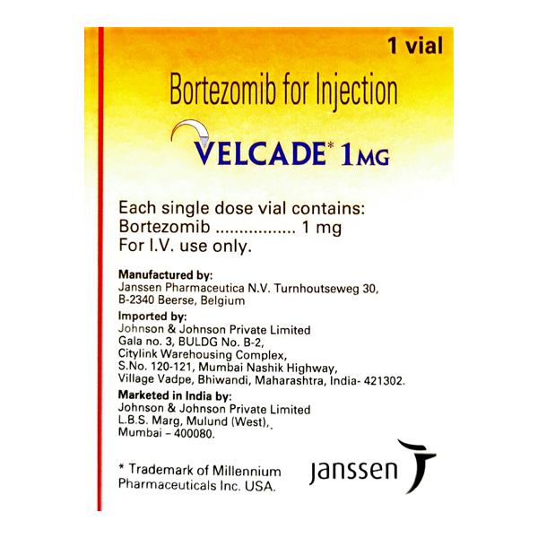 Velcade 1mg Injection 1's - Cancer Oncology-Tar