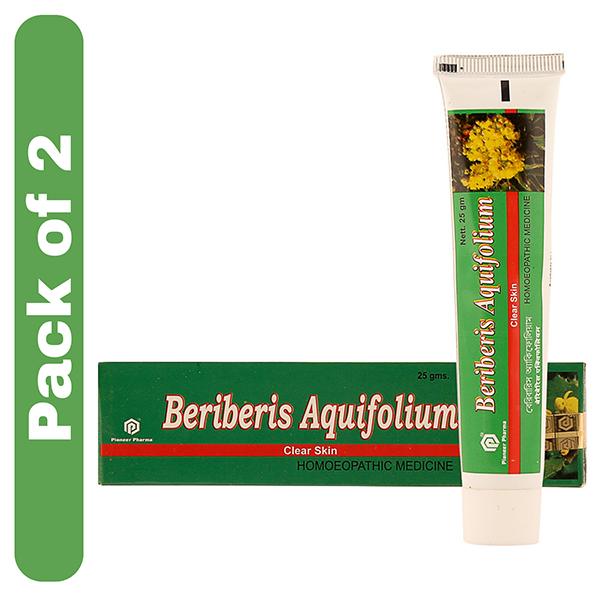 Pioneer Berberis Aquifolium Cream (Pack of 2 x 25gm) 1's - Speciality Medicine