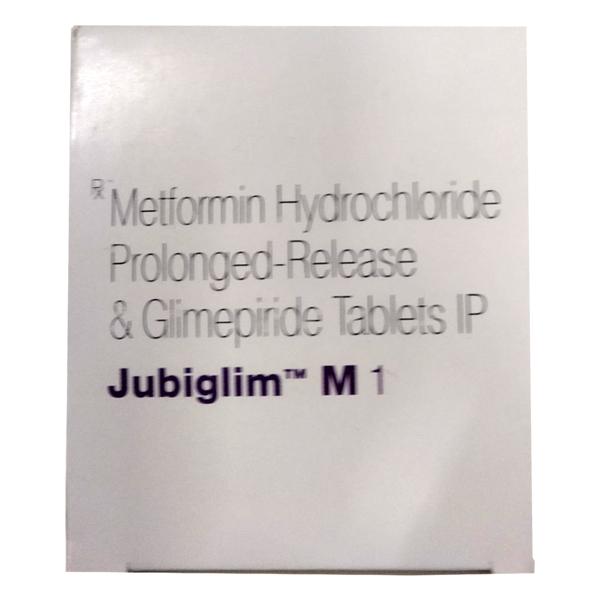 Jubiglim M 1mg/500mg Tablet 10'S - Diabetes-Ant