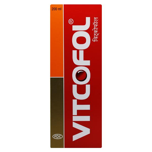 Vitcofol Syrup 200ml - Iron Supplement/Anaemia-Vma