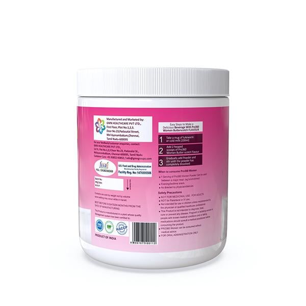 Pro360 Women Nutritional Powder - Butterscotch Flavour 250 gm - Daily Health Drinks