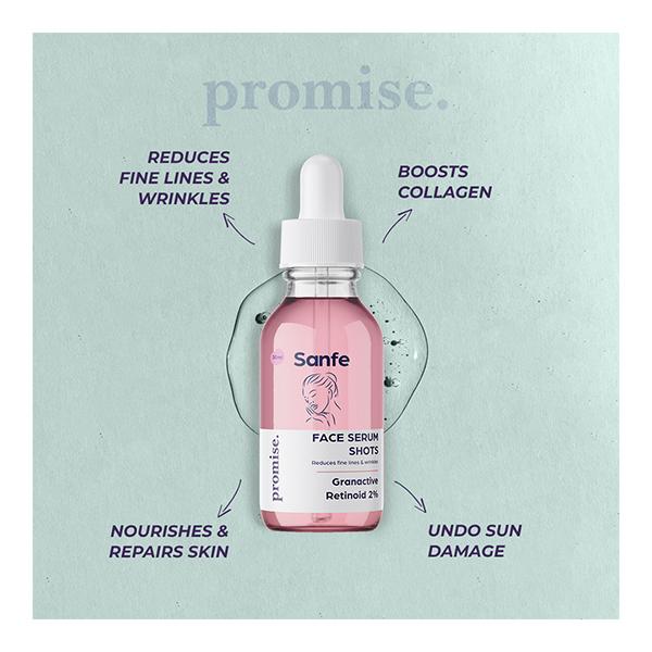 Sanfe Promise Face Serum Shots - Granactive Retinoid 2% 30 ml - Face Serum