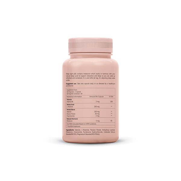 She Need Sleep Tight Capsule 60's - Vital Health