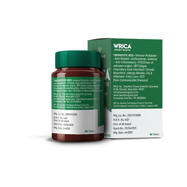 Teacher's Grace Wrica Immunity Booster Tablet 60's - Health Products