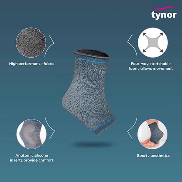 Tynor Ankle Support Urbane (L) (D 18) - Ankle/Foot Supports