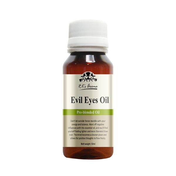 R.K's Aroma Pre-Blended Oil - Evil Eyes 50 ml - Essential Oils