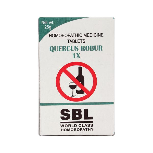 SBL Quercus Robur 1X Tablet 25 gm - Triturations (Homeo Tablets)