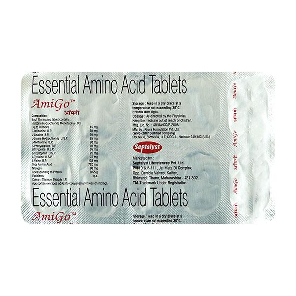 Amigo Tablet 10'S - Supplements-Sup