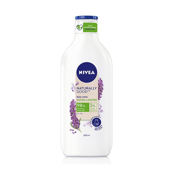 NIVEA NATURALLY GOOD Natural Lavender Body Lotion 200 ml - Lotions & Creams
