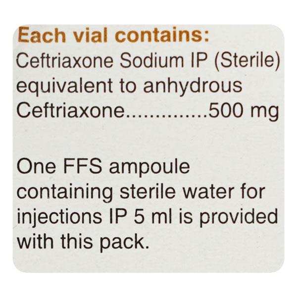 Cefbact 500mg Injection 1's - Bacterial Infections-Cep