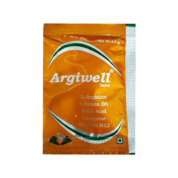 ARGIWELL Sugar Free Orange Flavour Sachet 4.5gm - Supplements-Sup