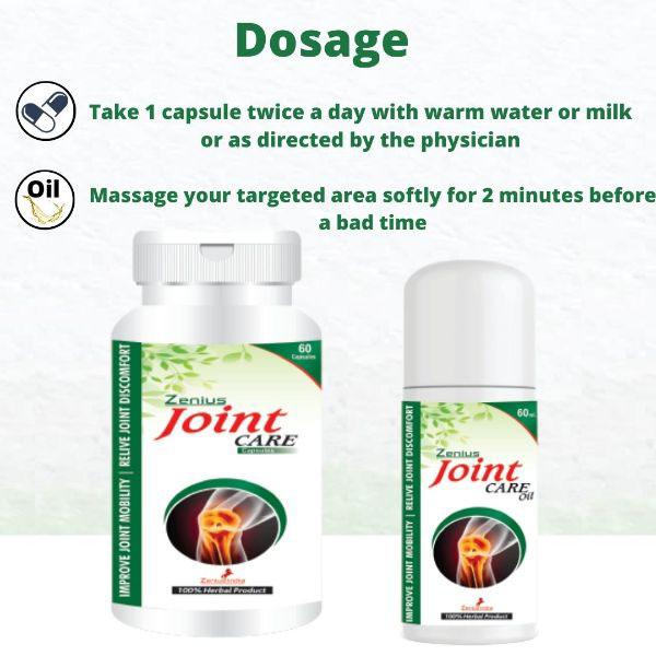 Zenius Joint Care Capsule 60's + Joint Care Oil 60 ml 1's - Speciality Medicines