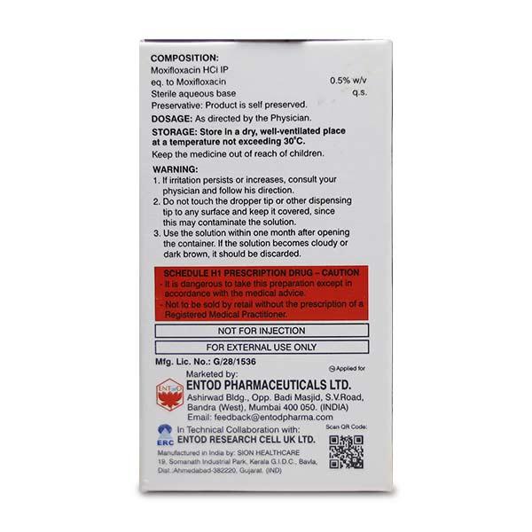 ENMOX PLUS Eye Drops 5ml - Eye Infections-Eaa