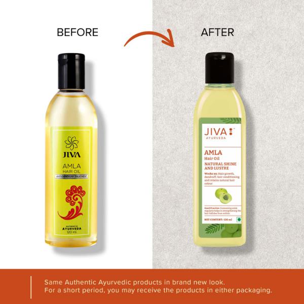 Jiva Ayurveda Hair Oil - Amla 120 ml - Hair Oils