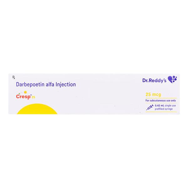 Cresp 25Mcg Injection(Pfs) 0.42ml - Haematopoiesis-Hae