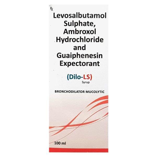 Dilo LS Syrup 100ml - Asthma/COPD-Ast