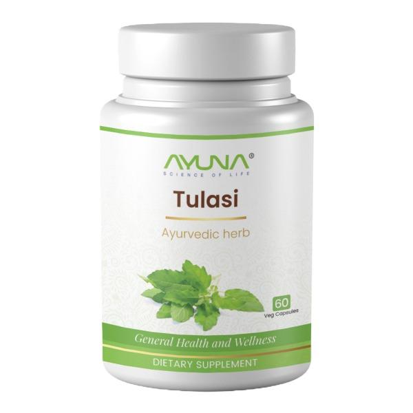 Netmeds | Ayuna Tulasi Veg Capsule 60's
