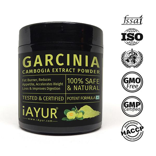 iAYUR Garcinia Cambogia Extract Powder 100 gm - Herbal Dietary Supplement