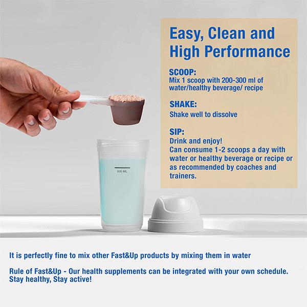 Fast&Up Whey Advanced Powder - Creamy Coffee Flavour 1.01 lb - Whey Proteins