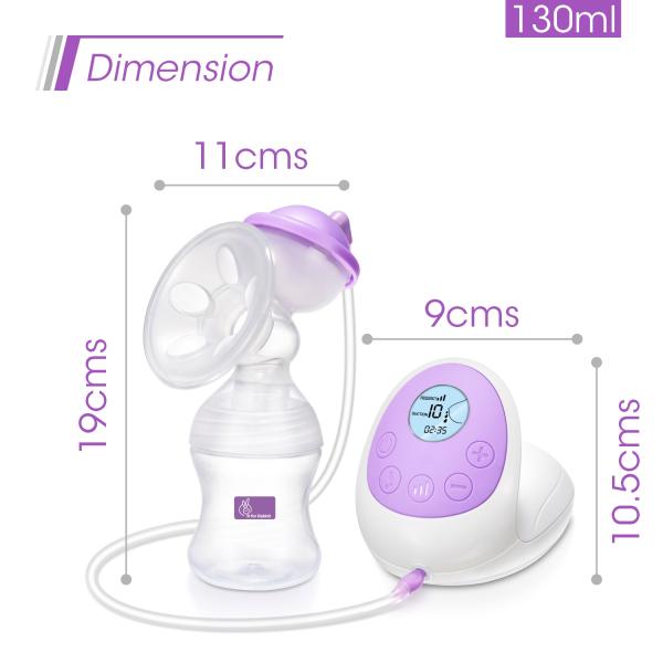 R For Rabbit First Feed Elite Breast Pump - Purple 1's - Breast Pump