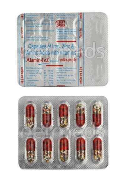 Alamin Fez Capsule 10'S - Supplements-Vam