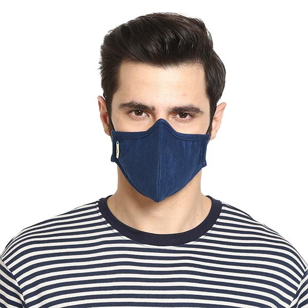 Advind Healthcare Smog Guard N99 Pollution Mask - Blue (M) 1's - Face Mask