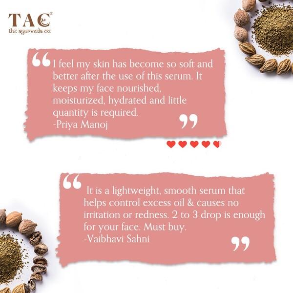 TAC The Ayurveda Co. Niacinamide Face Serum 30 ml - Personal Care (Ayush)