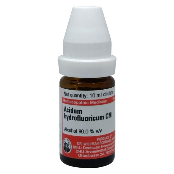 Dr. Willmar Schwabe Acidum Hydrofluoricum Cm Drops 10 ml - Homeopathic Drops