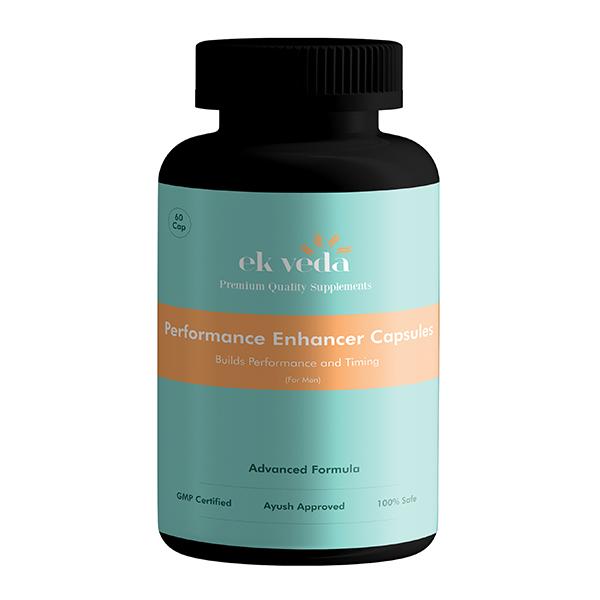 Ek Veda Men's Performance Enhancer Capsule 60's - Sexual Healthcare