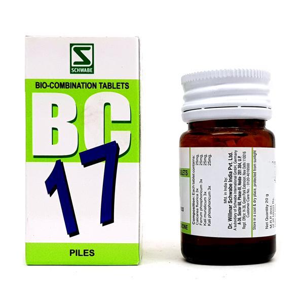 Netmeds | Dr. Willmar Schwabe BC 17 Tablet 20 gm