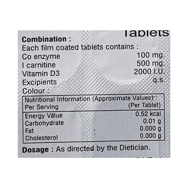 Q CELL Tablet 10's - Supplements-Vam