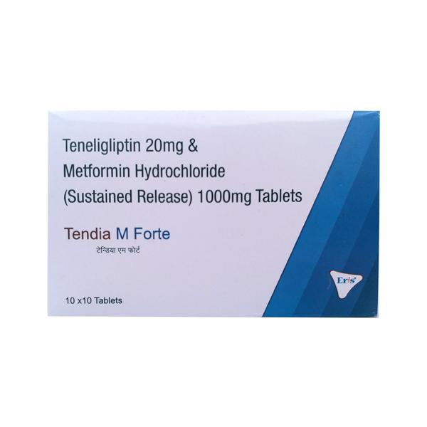 Tendia M Forte Tablet 10'S - Diabetes-Ant