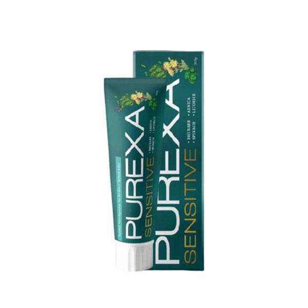 Purexa Herbal Sensitive Toothpaste 100 gm + Bamboo Toothbrush - Charcoal 2's - Toothpaste