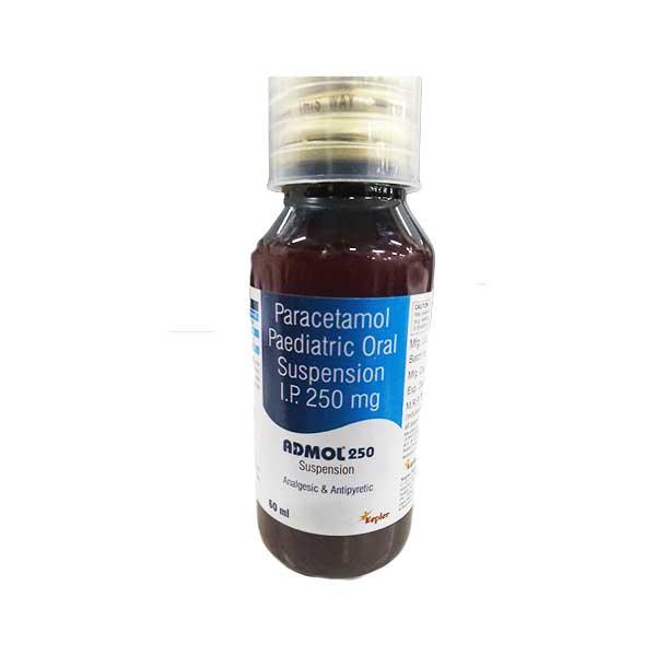 ADMOL 250 Suspension 60ml - Fever-Ana