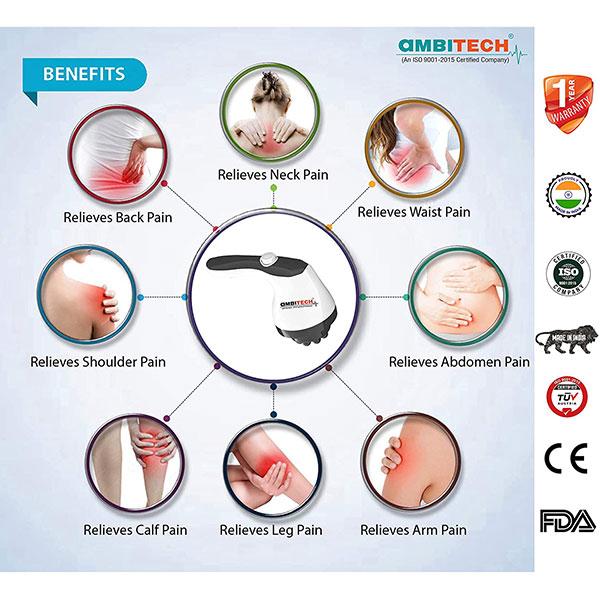 Ambitech Premium Handheld Massager - Massagers