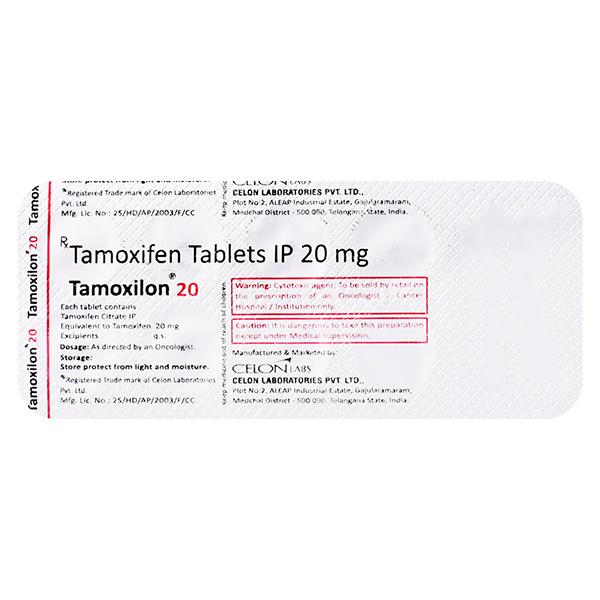 TAMOXILON 20 Tablet 10's - Cancer Oncology-Hor