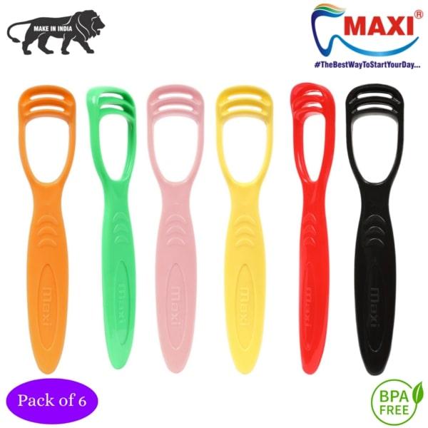 Netmeds | MAXI 1 Number Tongue Cleaner 6's