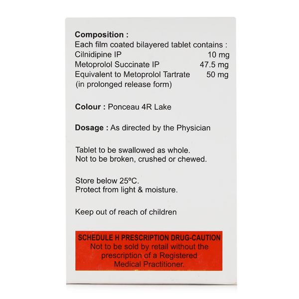 CELAVI M 10/50mg Tablet 15's - Hypertension-Bet