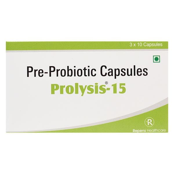 PROLYSIS 15 Capsule 10's - Diarrhoea-Ant
