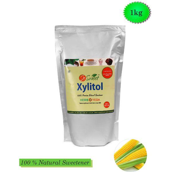Netmeds | So Sweet 100% Natural Sugarfree Sweetener Xylitol Powder 1000 gm