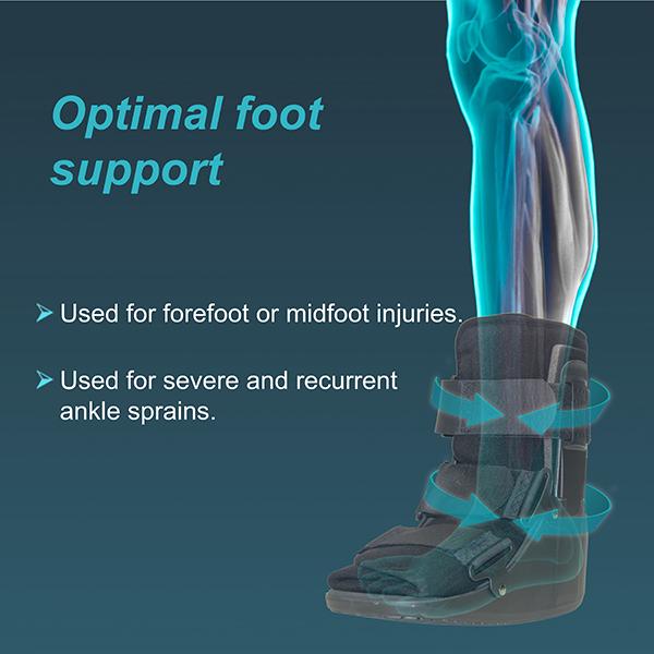 Tynor Walker Boot Short (M) (D 45) - Knee/Leg Supports