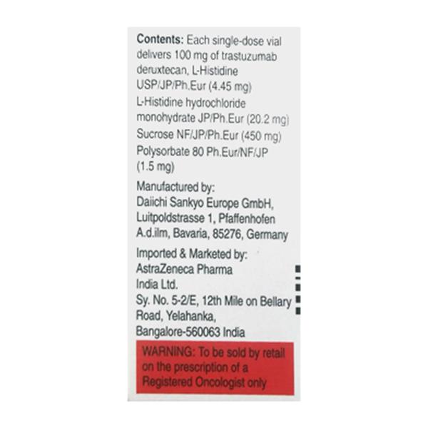ENHERTU 100mg Injection 1's - Cancer Oncology-Tar