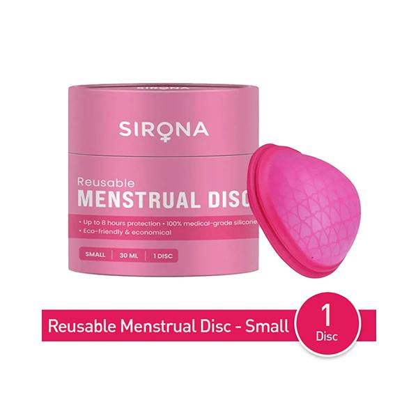 Sirona Reusable Menstrual Cup Disc for Women - Small 1's - Intimate Care