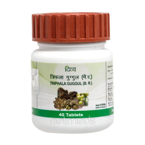 Netmeds | Patanjali Triphala Guggul Tablet 40's